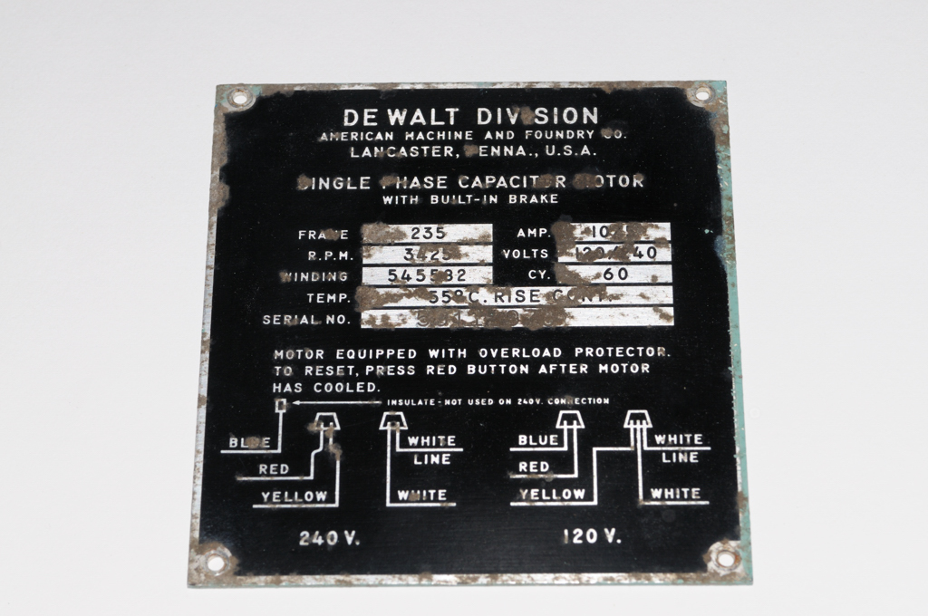 DeWalt Model 925 Rebuild: Day 1 - The saw comes home